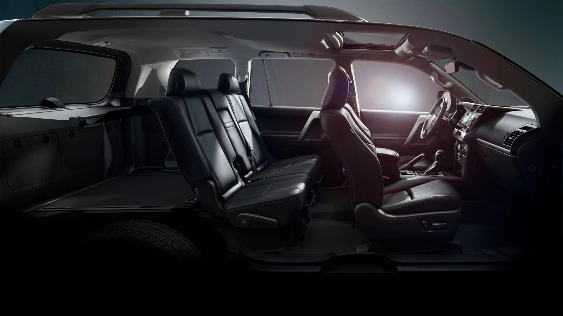 Интерьер Toyota&nbsp;Land&nbsp;Cruiser&nbsp;Prado
